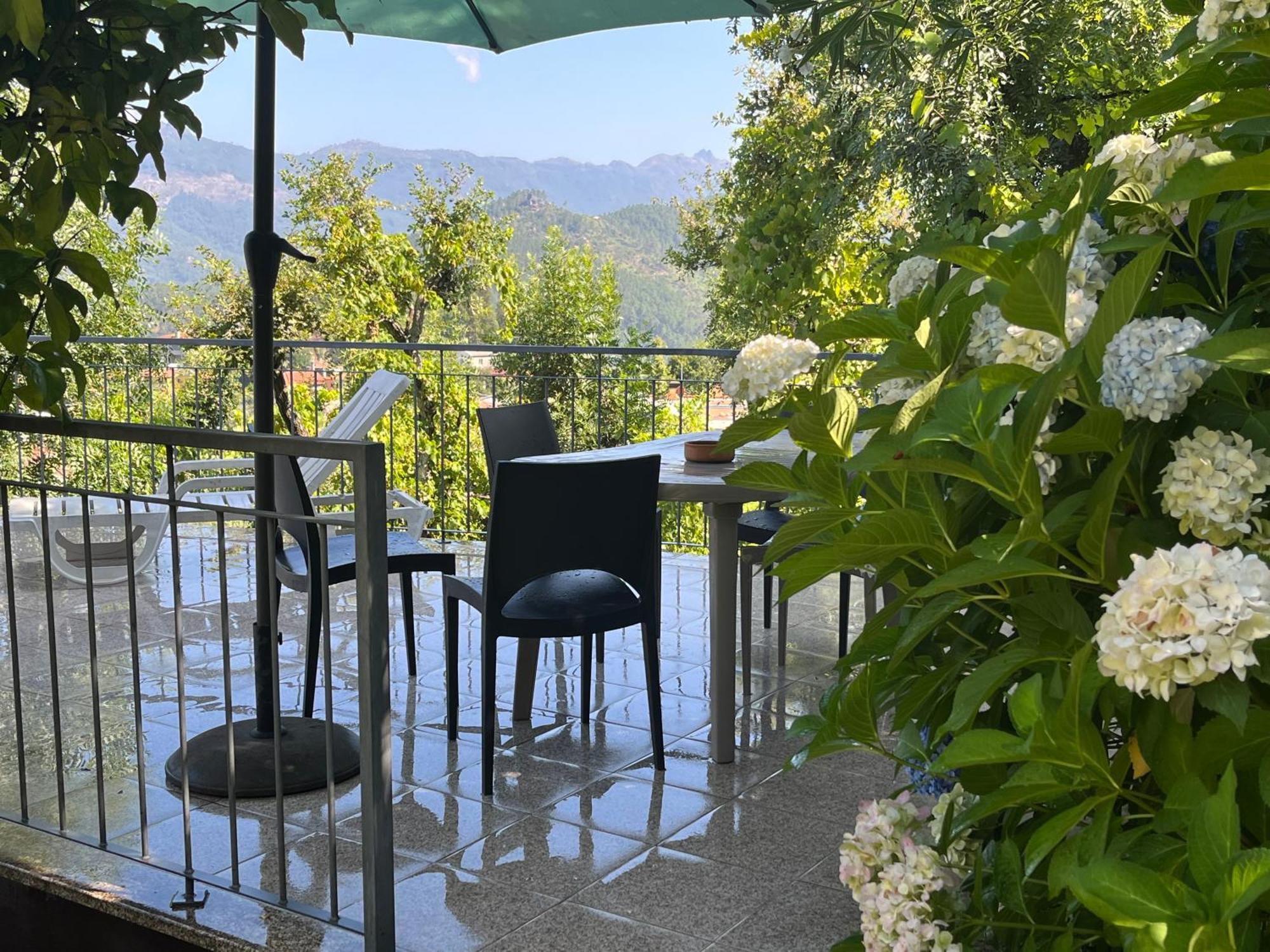 Casa De Casarelhos - Vistas Rio, Campo E Montanha - Lareira Leilighet Geres Eksteriør bilde