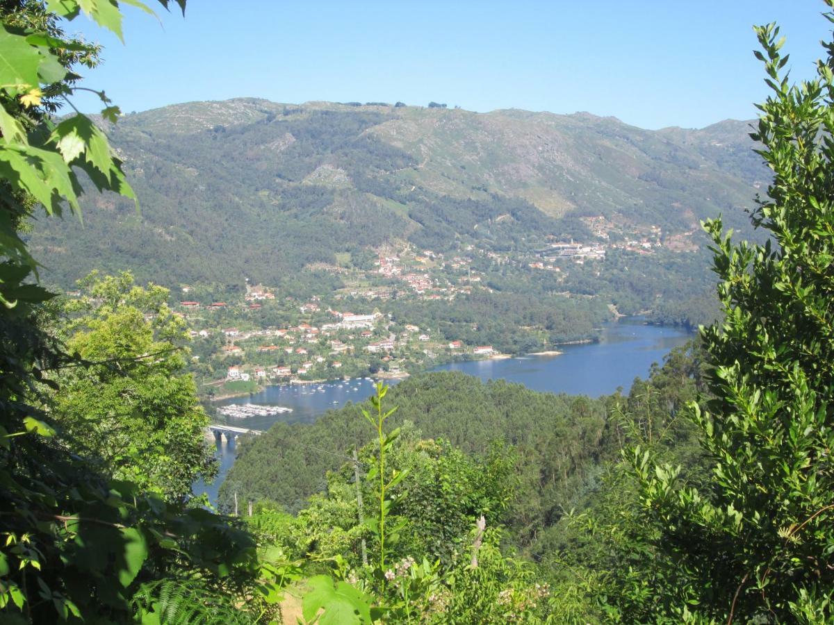 Casa De Casarelhos - Vistas Rio, Campo E Montanha - Lareira Leilighet Geres Eksteriør bilde