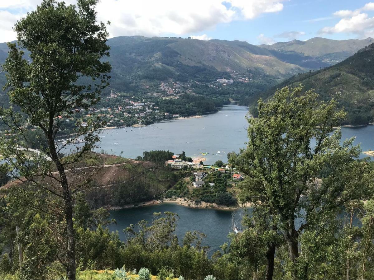 Casa De Casarelhos - Vistas Rio, Campo E Montanha - Lareira Leilighet Geres Eksteriør bilde