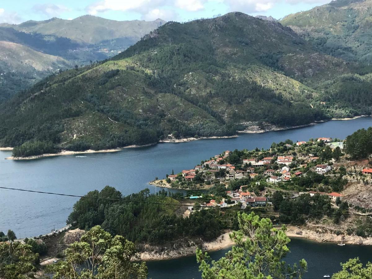 Casa De Casarelhos - Vistas Rio, Campo E Montanha - Lareira Leilighet Geres Eksteriør bilde