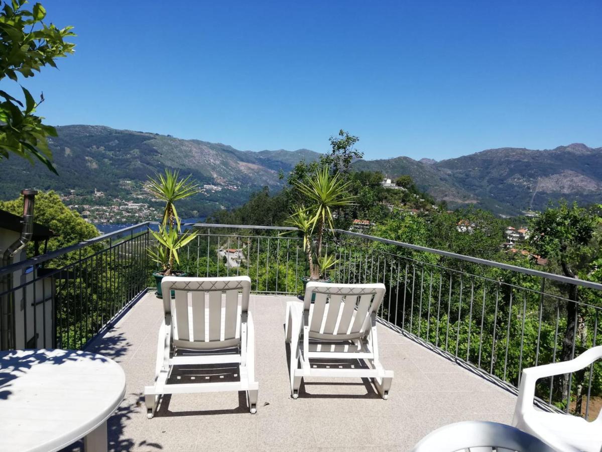 Casa De Casarelhos - Vistas Rio, Campo E Montanha - Lareira Leilighet Geres Eksteriør bilde