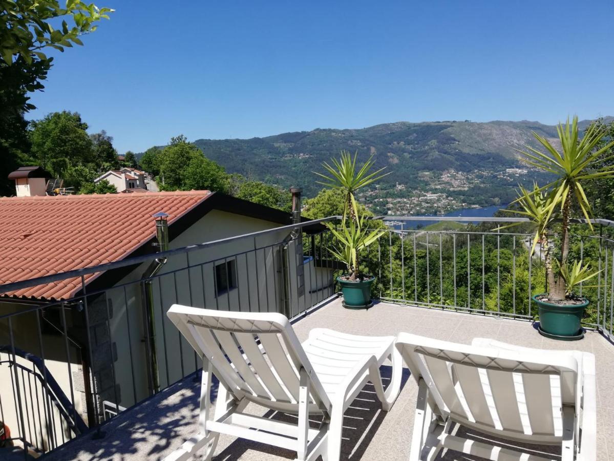Casa De Casarelhos - Vistas Rio, Campo E Montanha - Lareira Leilighet Geres Eksteriør bilde